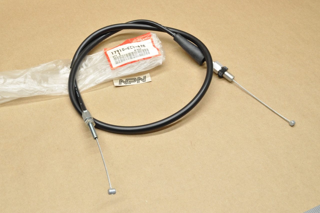 NOS Honda 1996-2004 XR400 R Throttle Cable 17910-KCY-670