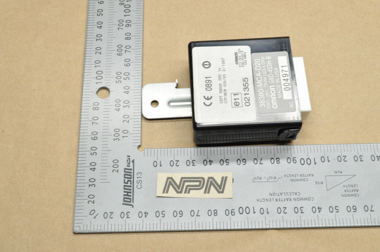 NEW OEM Honda GL1800 Gold Wing Trunk Lock & Open Control Box Unit 38380-MCA-306