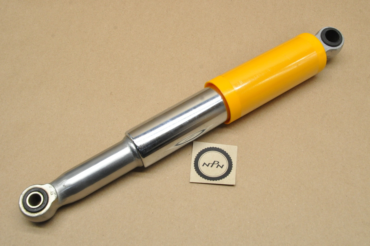NOS Honda CT90 K1-K2 Bright Yellow Rear Shock Absorber Assembly
