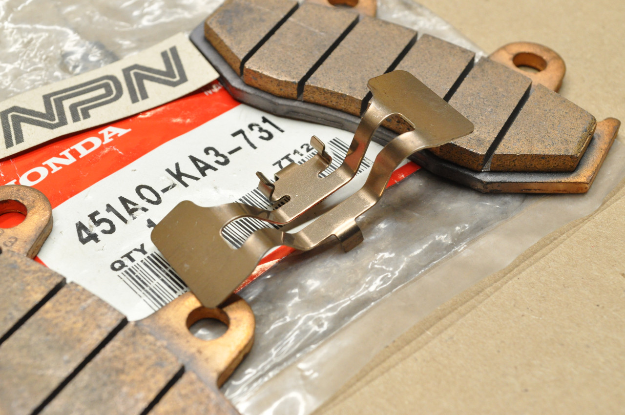 NOS Honda ATC250 ATC350 CR250 CR500 XR250 XR600 Brake Caliper Pads 451A0-KA3-731