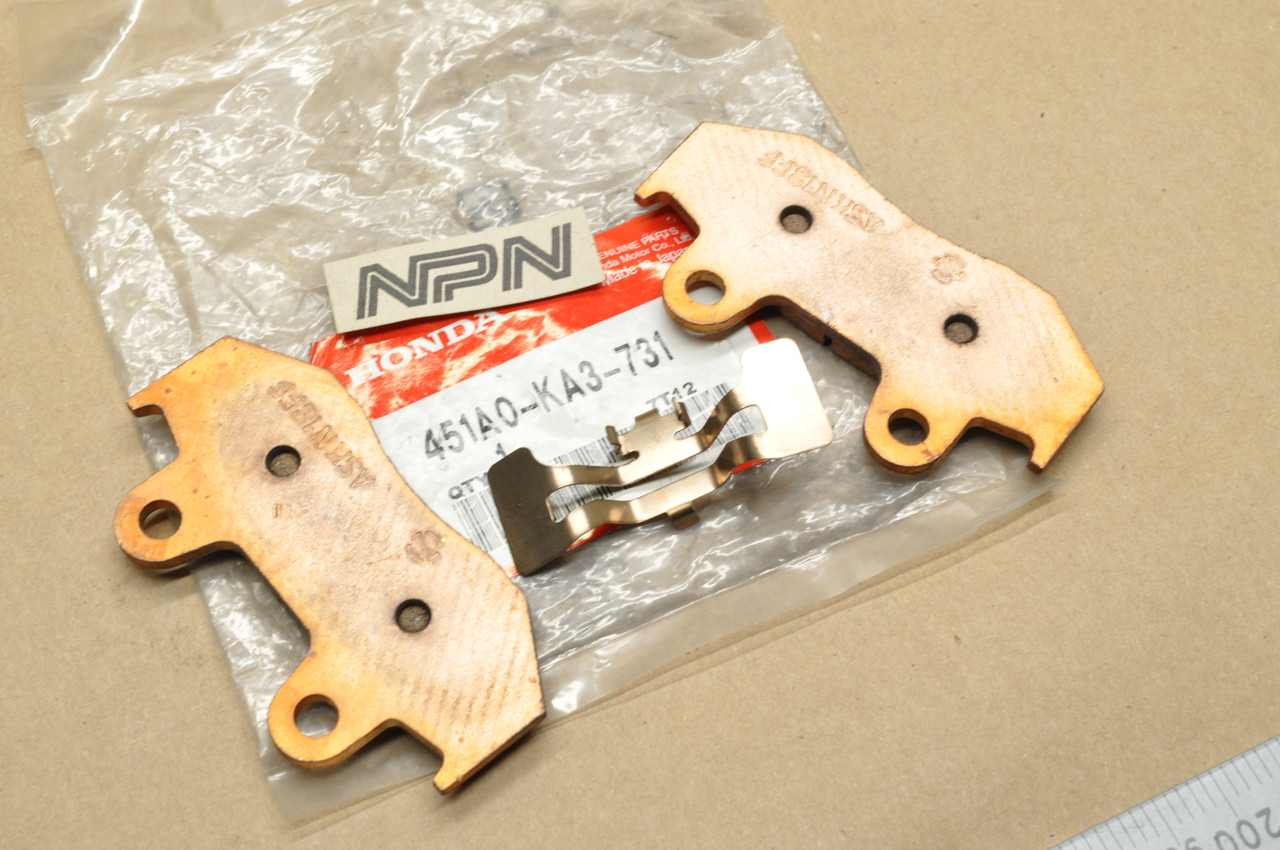 NOS Honda ATC250 ATC350 CR250 CR500 XR250 XR600 Brake Caliper Pads 451A0-KA3-731