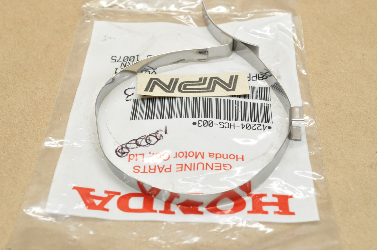 NOS Honda TRX300 TRX350 TRX400 TRX450 Fourtrax Boot Band Clamp 42204-HC5-003