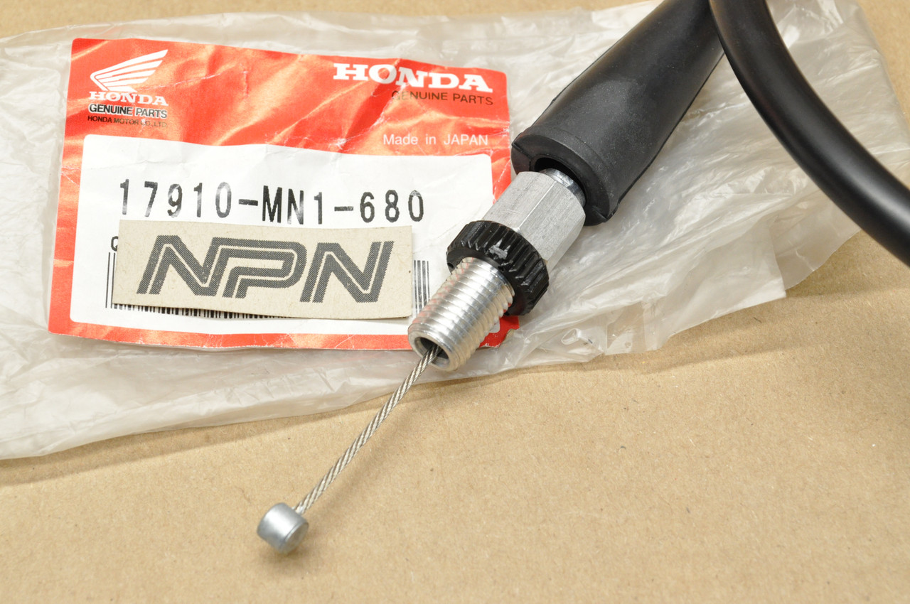 NOS Honda 1988-2000 XR600 R Throttle Cable 17910-MN1-680