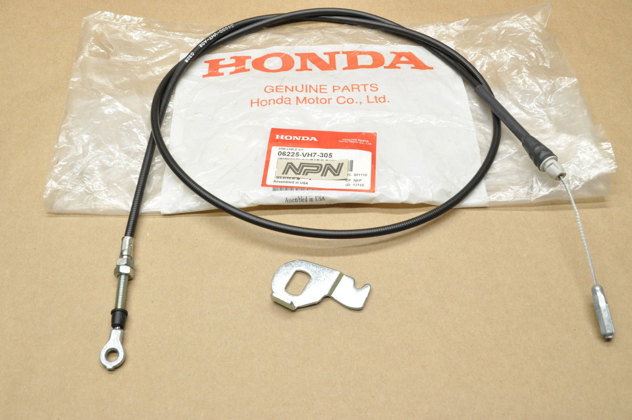 NOS Honda HRX217 Lawn Mower Drive Control Arm Cable Kit 06225-VH7-305
