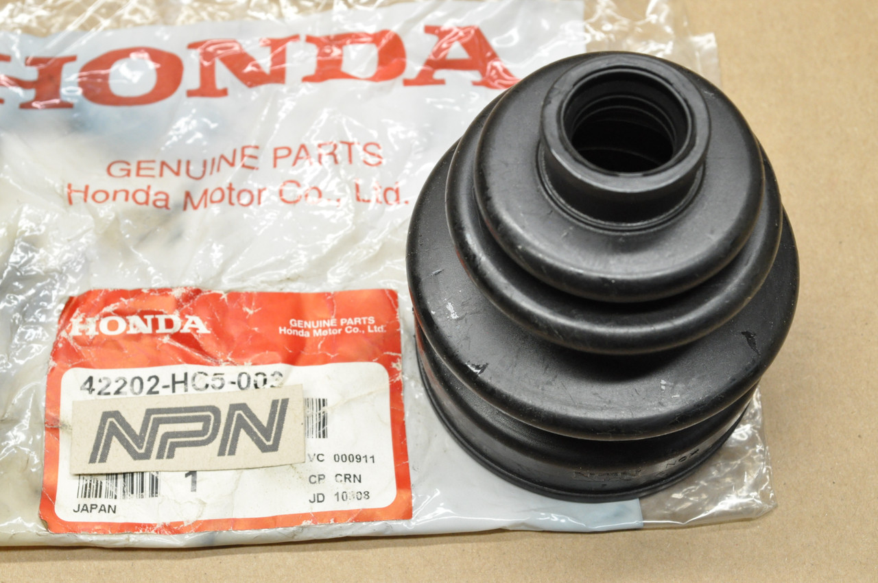 NOS Honda TRX300 TRX350 TRX400 TRX450 Knuckle Outboard Rubber Boot 42202-HC5-003