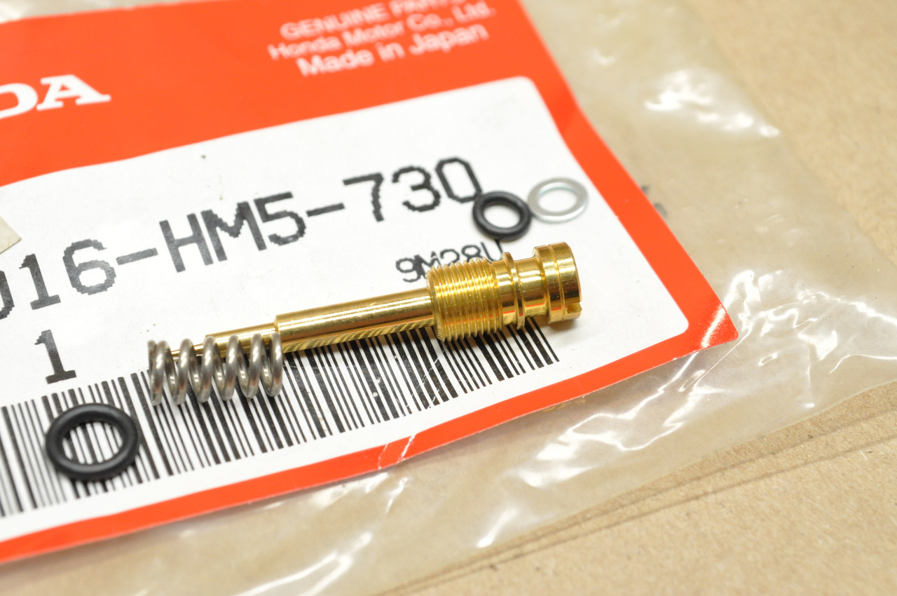NOS Honda TRX250 TRX300 TRX400 Carburetor Adjustment Screw Set 16016-HM5-730