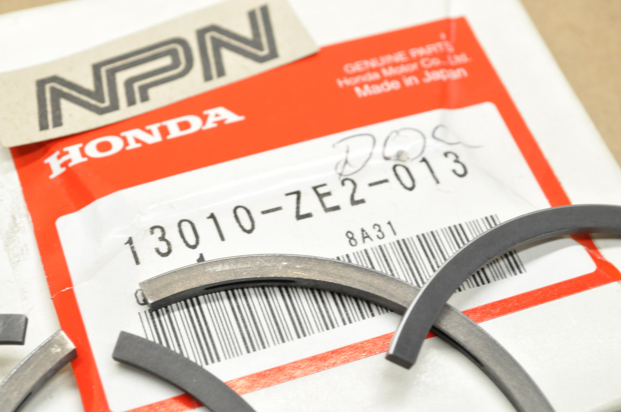 NOS Honda EB3500 EM3500 FR800 GX240 HS828 WT30 Std Piston Rings 13010-ZE2-013