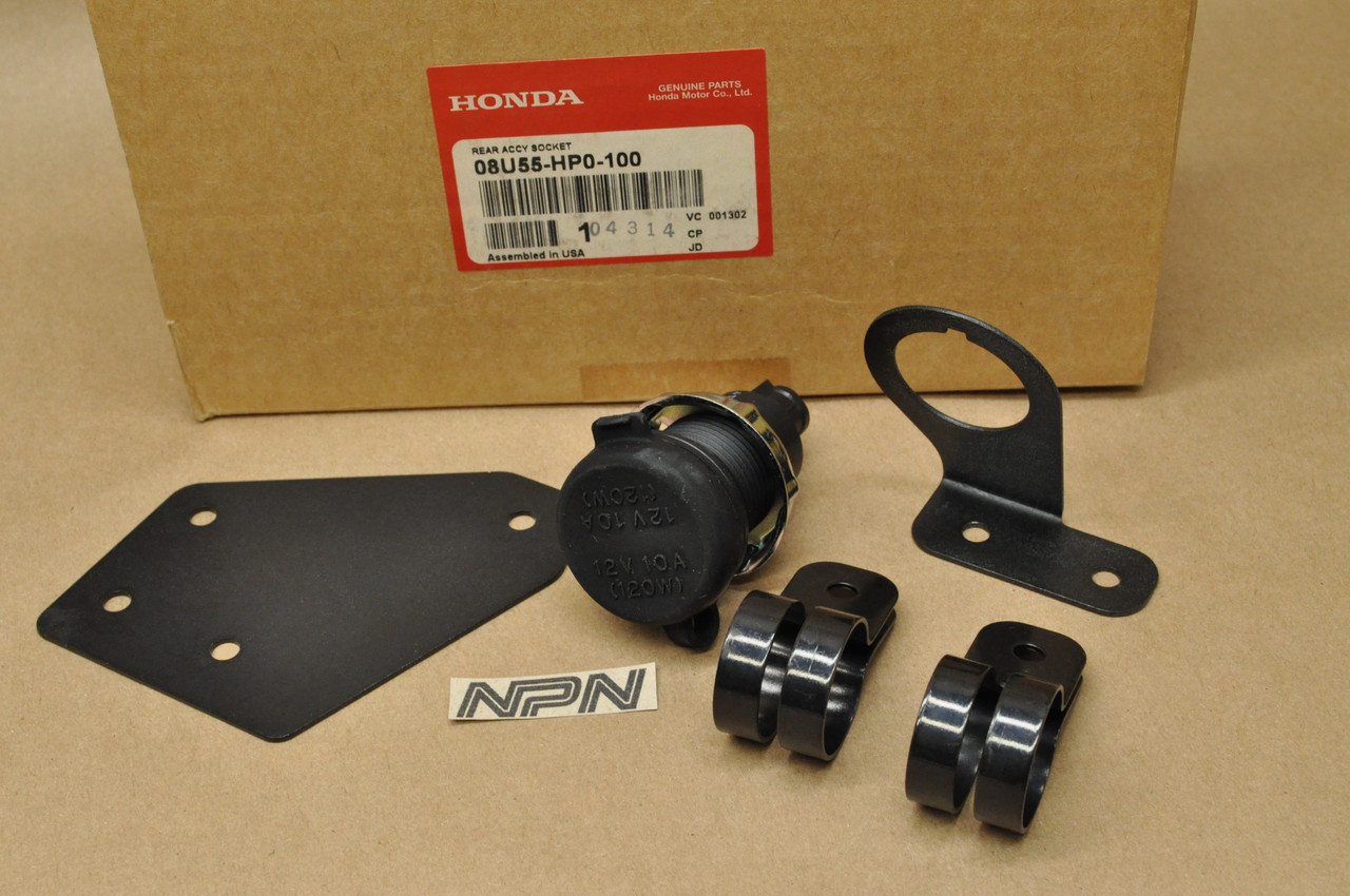 NEW OEM Honda TRX500 Fourtrax Rear Accessory Plug Socket Kit 08U55-HP0-100