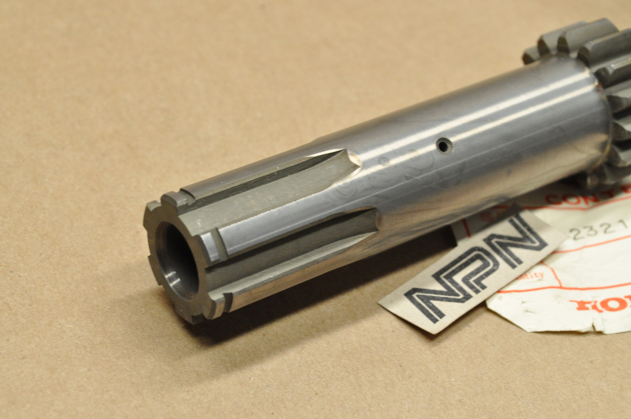 NOS Honda SL350 K2 Transmission Main Shaft 23211-340-000