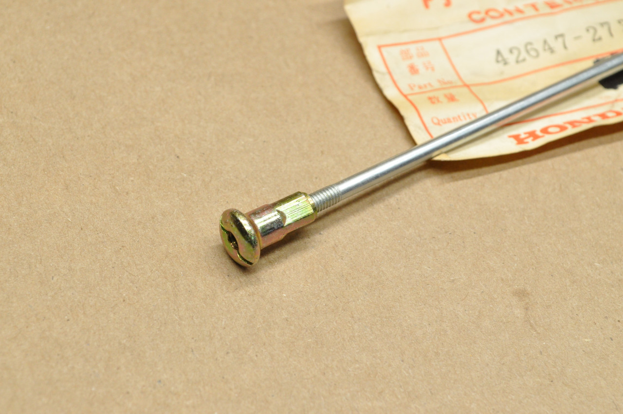 NOS Honda CL72 CL77 Rear Wheel Outside Spoke B & Nipple 42647-273-010