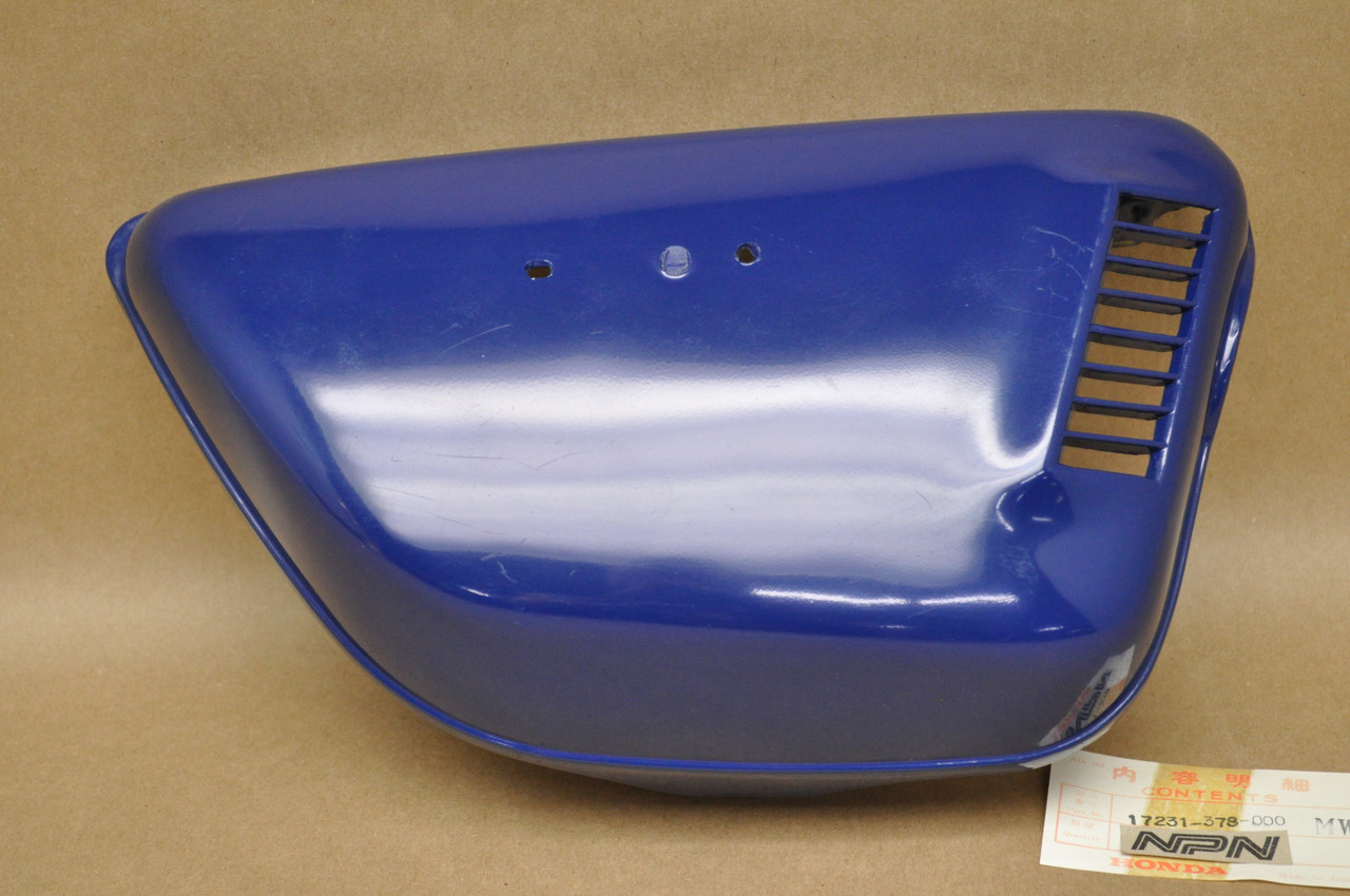 NOS Honda CL175 K6-K7 Blue Air Filter Right Side Cover Panel 17231-378-000 MW