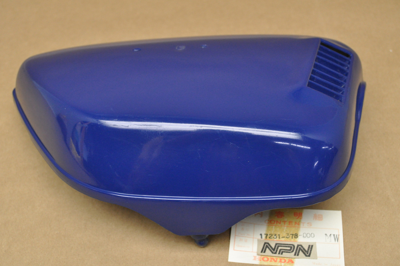 NOS Honda CL175 K6-K7 Blue Air Filter Right Side Cover Panel 17231-378-000 MW