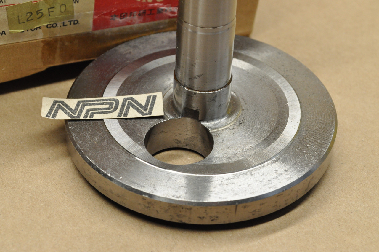 NOS Honda 1977-78 XR75 Left Crank Shaft 13321-153-305