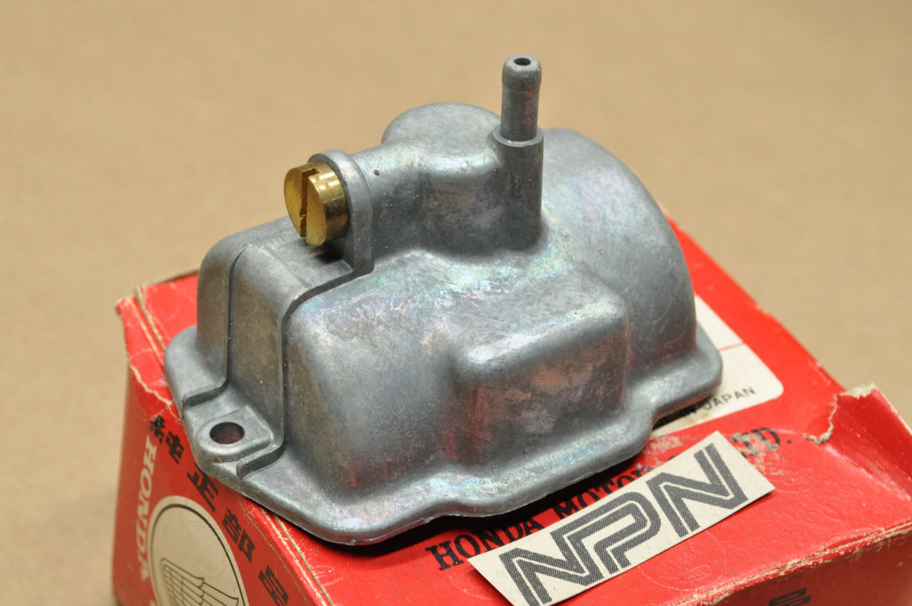 NOS Honda 1977-78 XR75 1979-84 XR80 Carburetor Float Bowl Chamber 16015-153-004