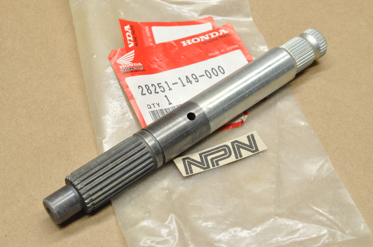 NOS Honda XL75 XL80 XR75 XR80 Kick Starter Spindle Shaft 28251-149-000