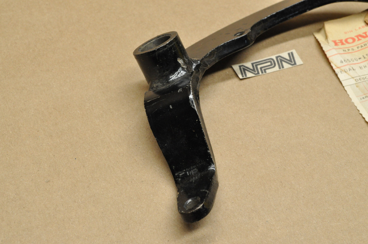 NOS Honda 1977-78 XR75 1979 XR80 Rear Brake Pedal Lever Arm  46500-153-000