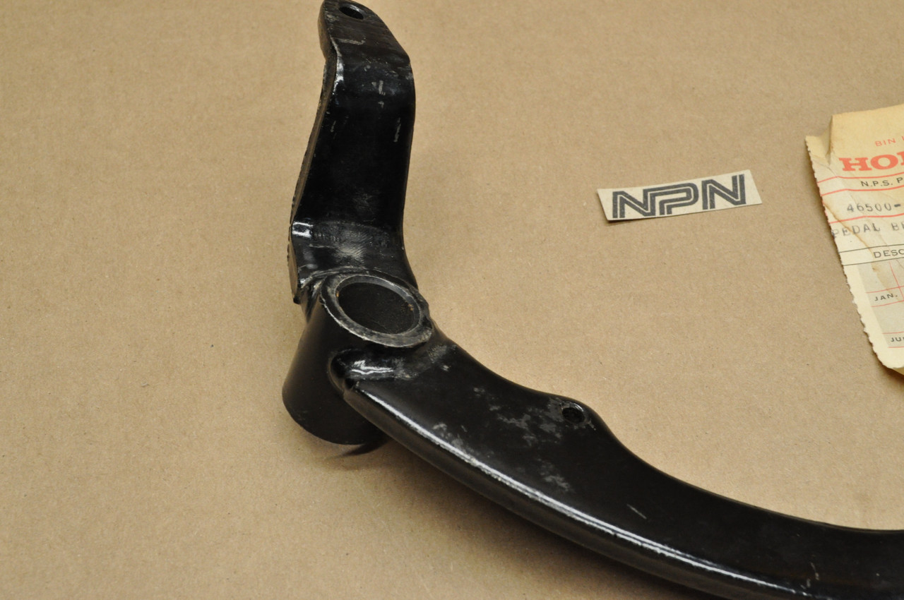 NOS Honda 1977-78 XR75 1979 XR80 Rear Brake Pedal Lever Arm  46500-153-000