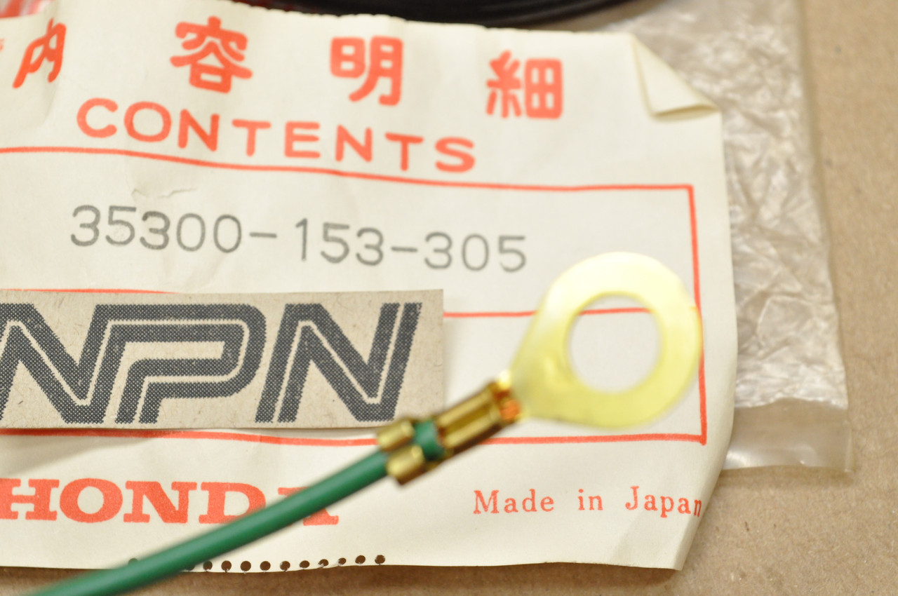 NOS Honda 77-78 XR75 79-80 XR80 Handlebar Run Stop Kill Off Switch 35300-153-305