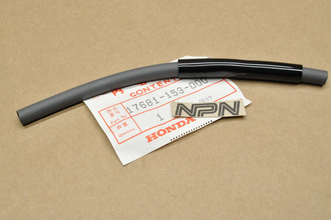 NOS Honda 1977-78 XR75 1979 XR80 Fuel Hose Tube 17681-153-000