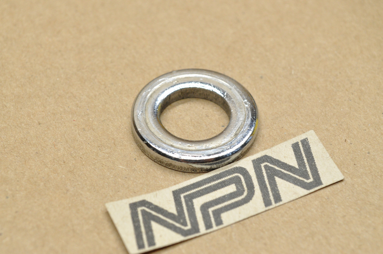 Vtg OEM Honda CT110 XL80 S XR75 XR80 Front Fork Bolt Chrome Washer 90516-153-000