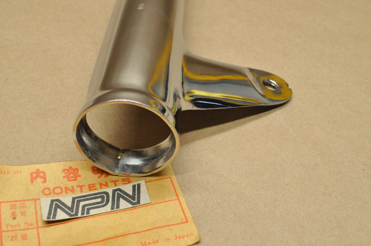 NOS Honda SL100 K0-K1 Chrome Left Fork Ear Head Light Stay Bracket 61312-110-670