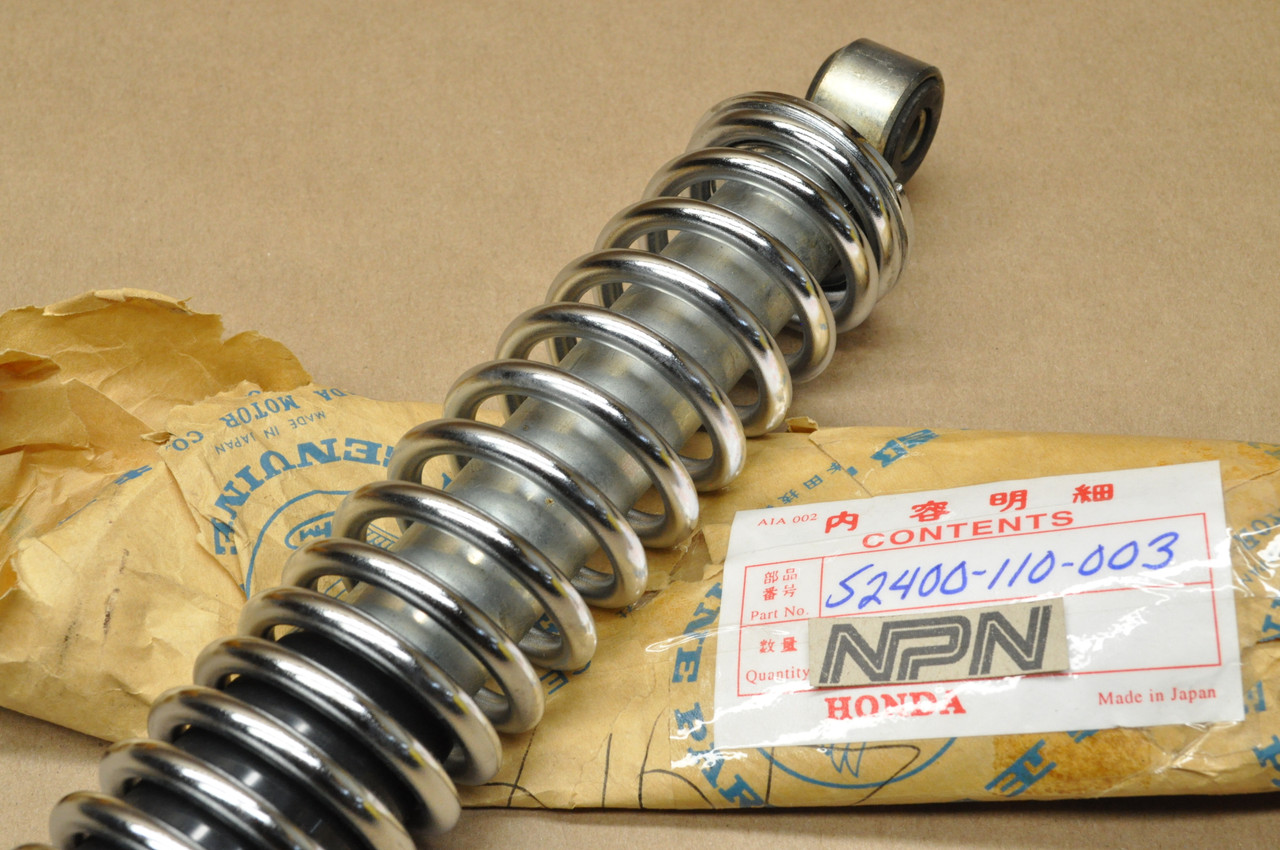 NOS Honda SL100 K0-K1 Showa Rear Shock Absorber 52400-110-003