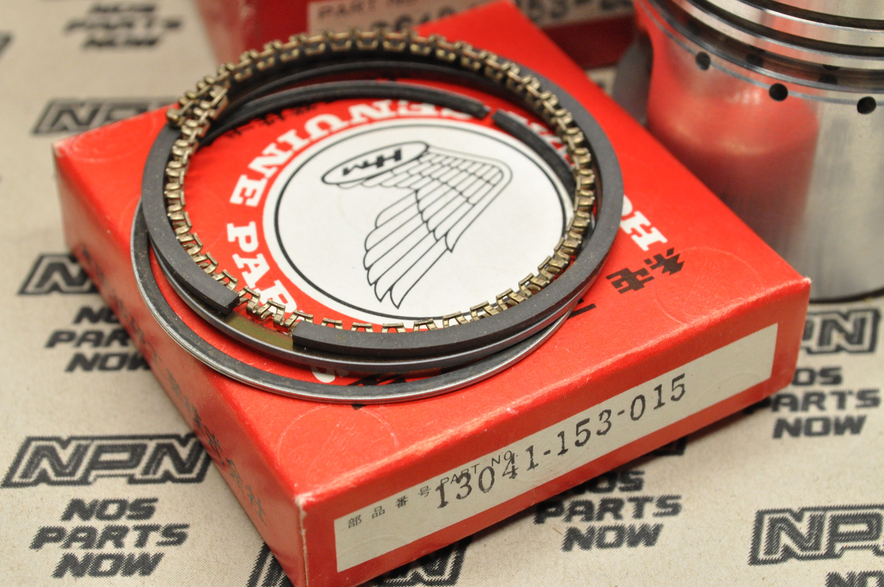 NOS Honda XR75 .75 Oversize Piston & Rings Kit 06134-153-000