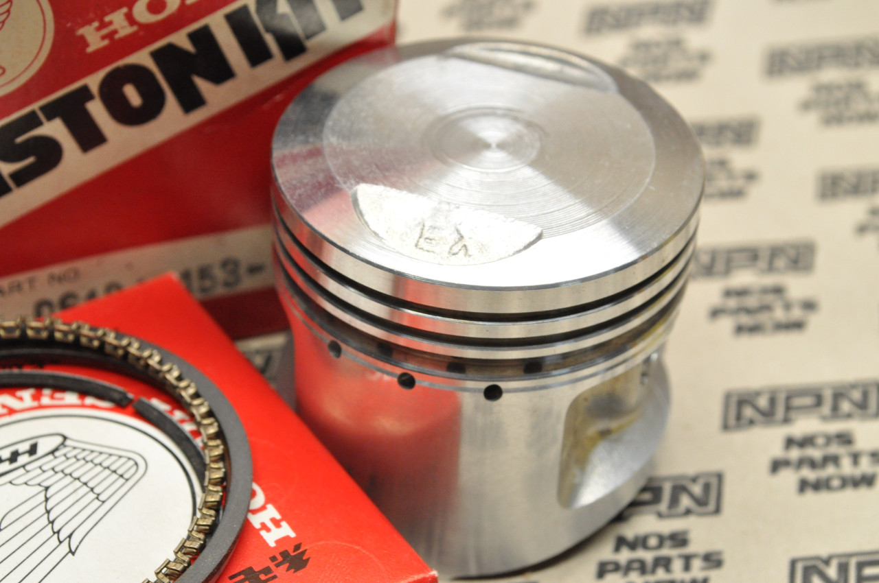NOS Honda XR75 .75 Oversize Piston & Rings Kit 06134-153-000