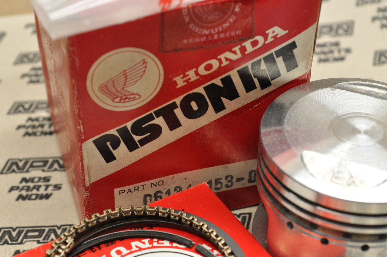 NOS Honda XR75 .75 Oversize Piston & Rings Kit 06134-153-000