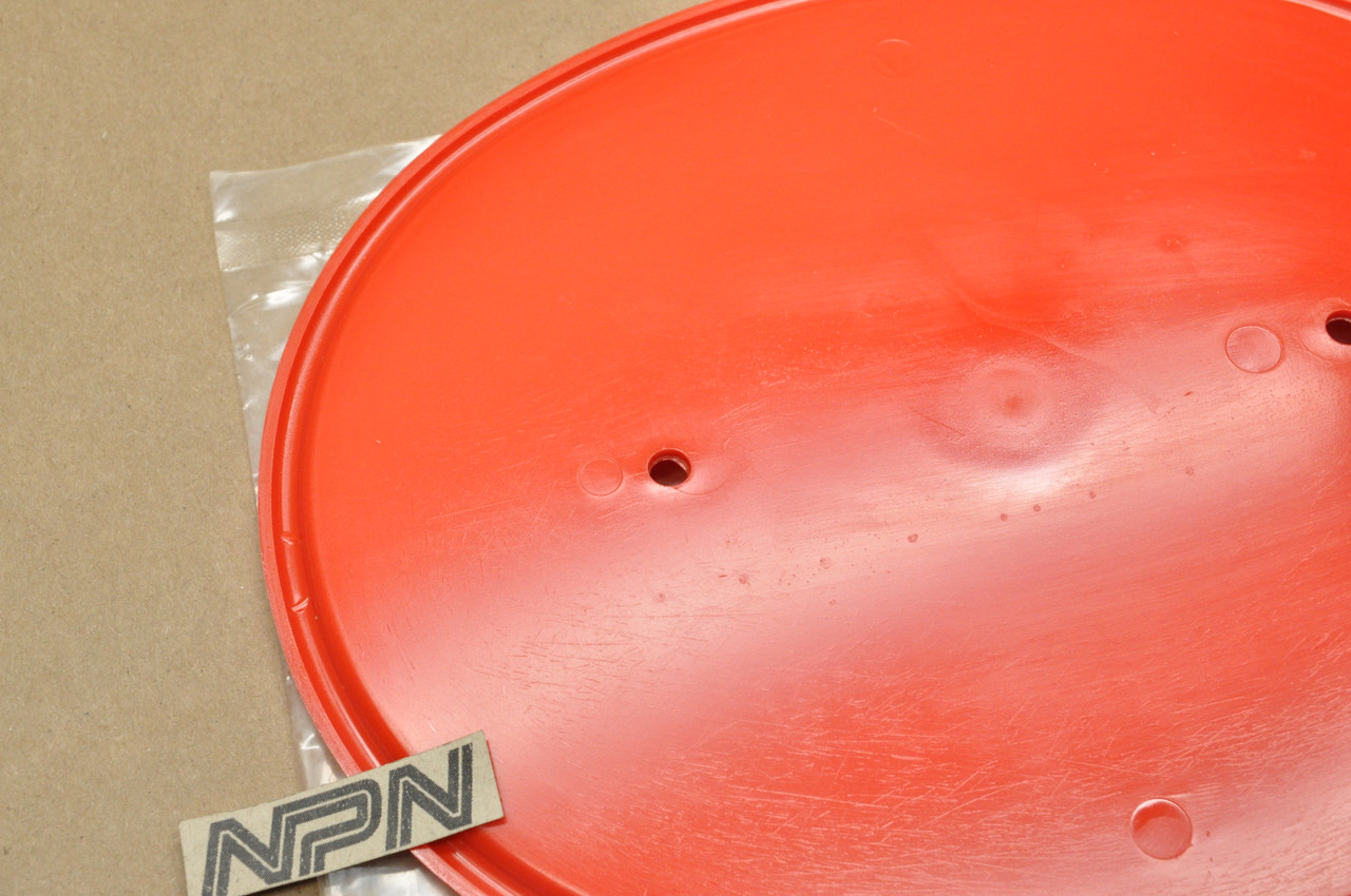 NOS Honda 1978 XR75 79-81 Z50 R Tahitian Red Front Number Plate 64113-116-690 ZA