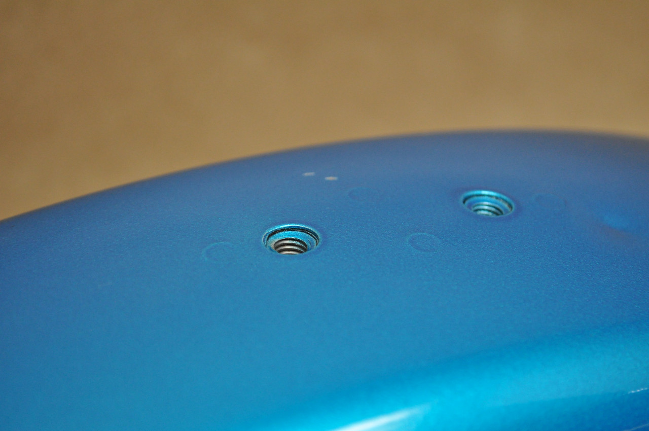 NOS Honda SL100 K3 Candy Riviera Blue Front Fender Mud Guard 61101-110-670 NL