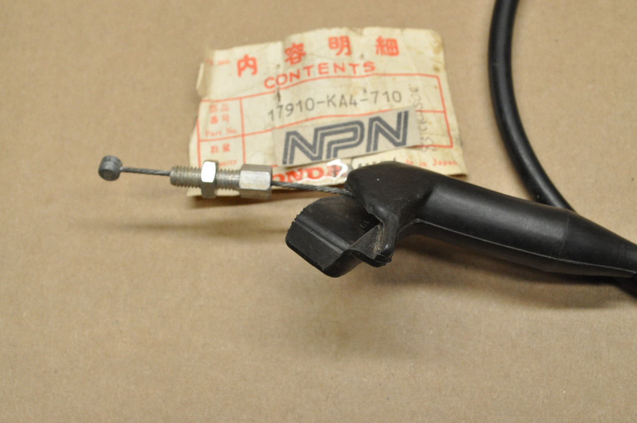 NOS Honda 1983 CR250 R Elsinore Throttle Cable 17910-KA4-710