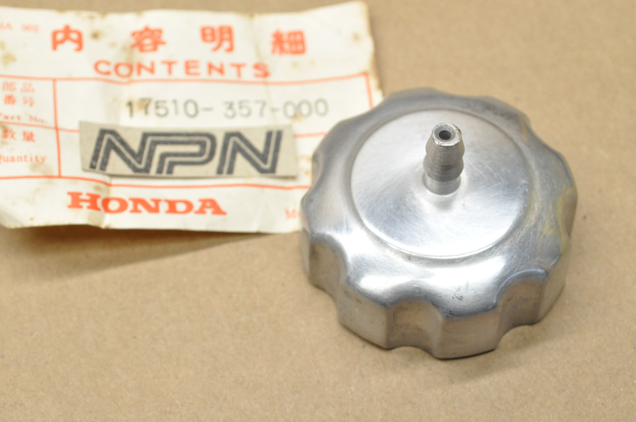NOS Honda CR125 M MT125 MT125R MT250 TL250 Fuel Gas Tank Cap 17510-357-000