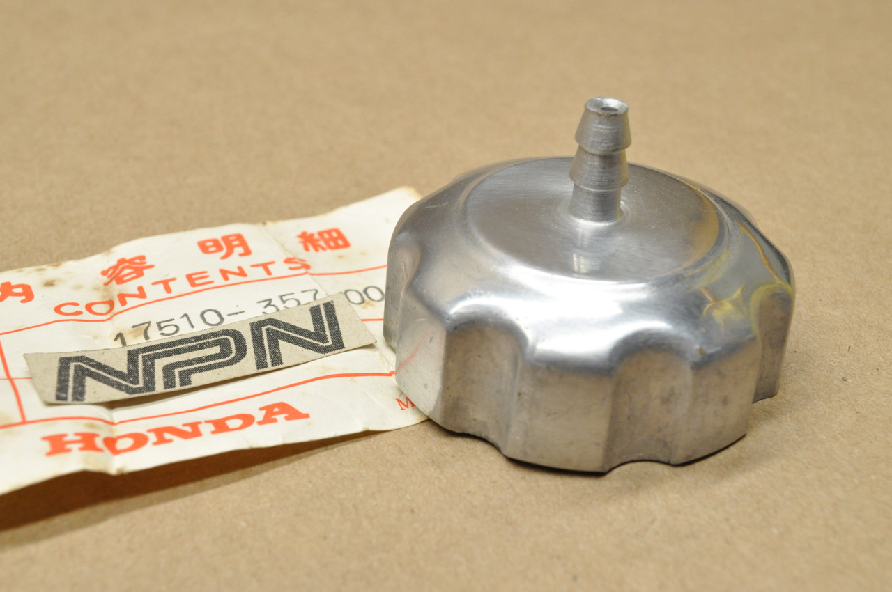 NOS Honda CR125 M MT125 MT125R MT250 TL250 Fuel Gas Tank Cap 17510-357-000