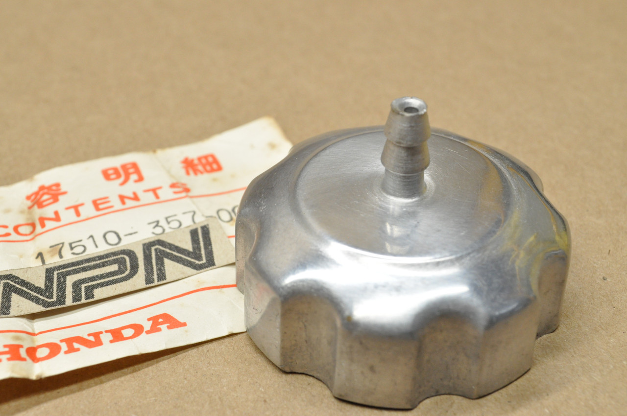 NOS Honda CR125 M MT125 MT125R MT250 TL250 Fuel Gas Tank Cap 17510-357-000