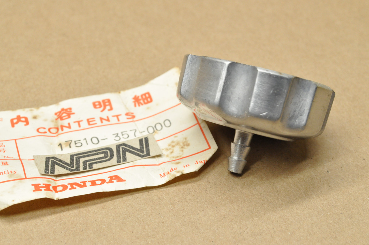 NOS Honda CR125 M MT125 MT125R MT250 TL250 Fuel Gas Tank Cap 17510-357-000