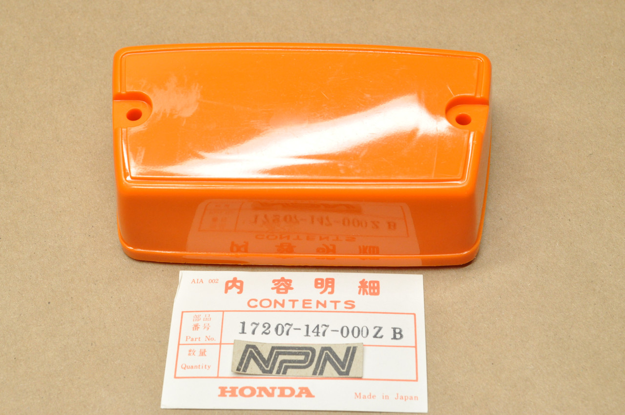 NOS Honda 1977-78 NC50 Express Orange Air Filter Cleaner Cover 17207-147-000 ZB
