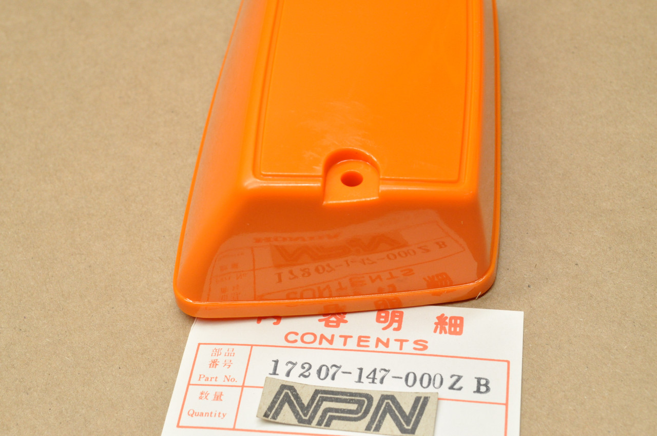 NOS Honda 1977-78 NC50 Express Orange Air Filter Cleaner Cover 17207-147-000 ZB