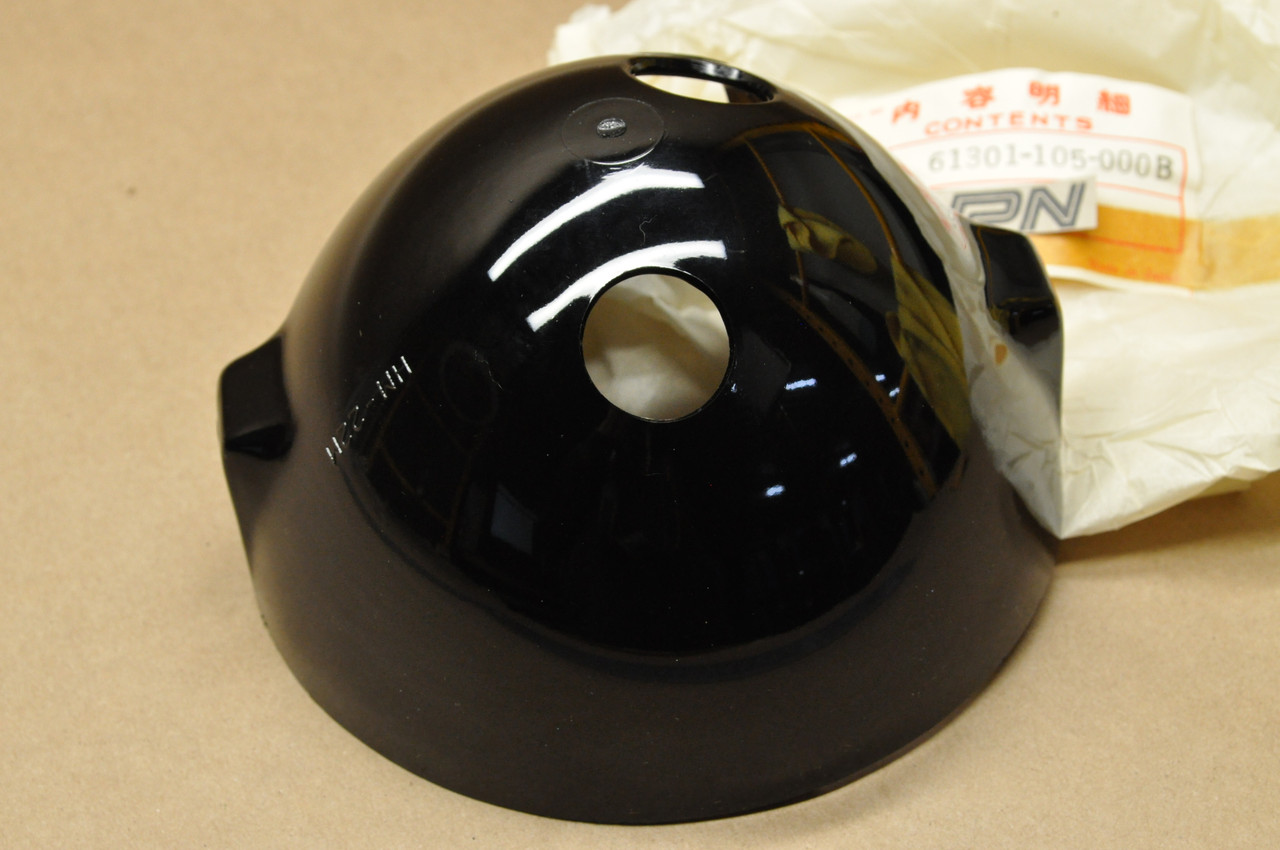 NOS Honda CB100 CB125 S CL100 S CL125 S Black Head Light Bucket 61301-105-000 B