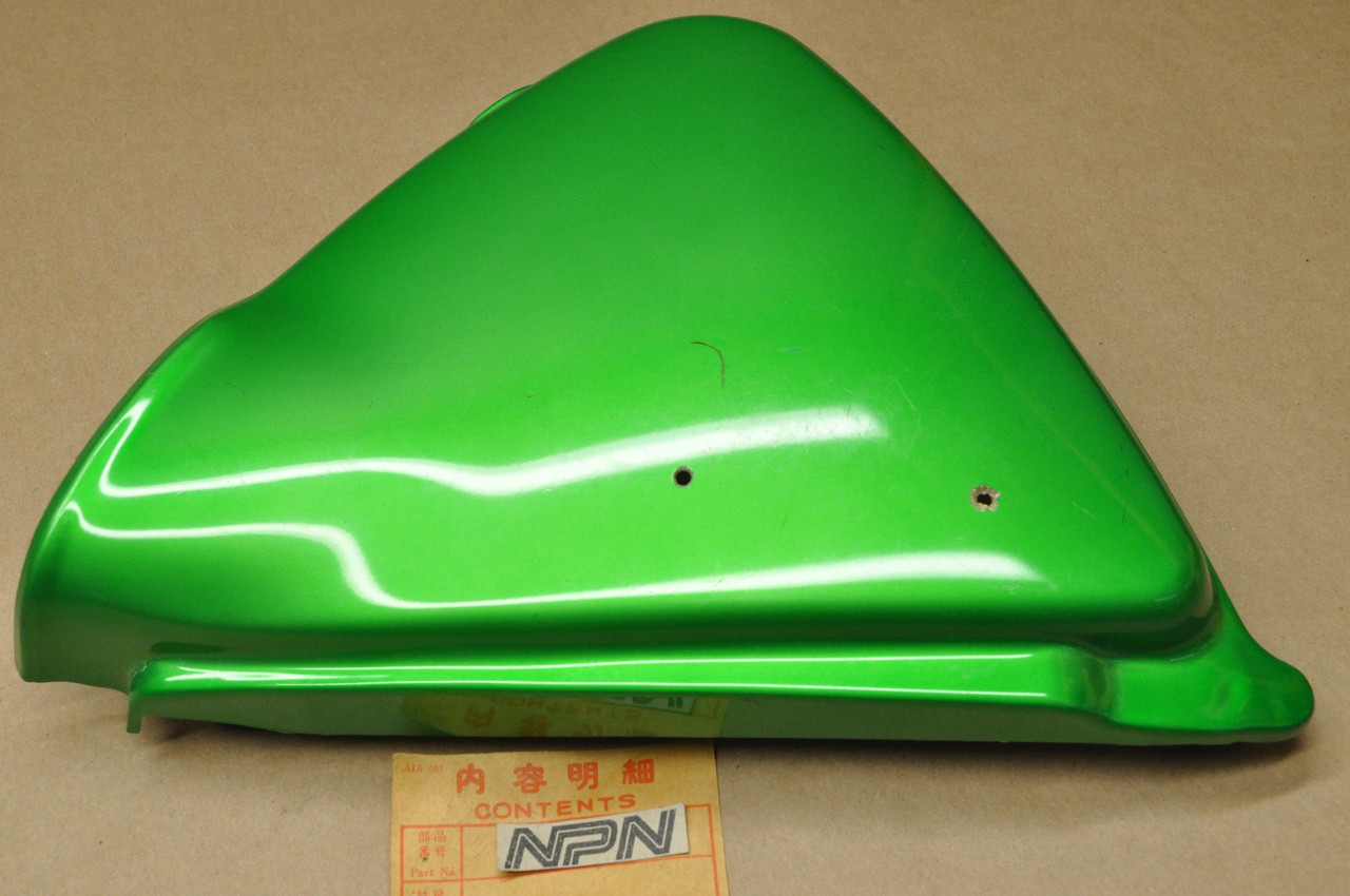 NOS Honda SL100 K0 Emerald Green Right Air Filter Side Cover 83540-110-010 DF