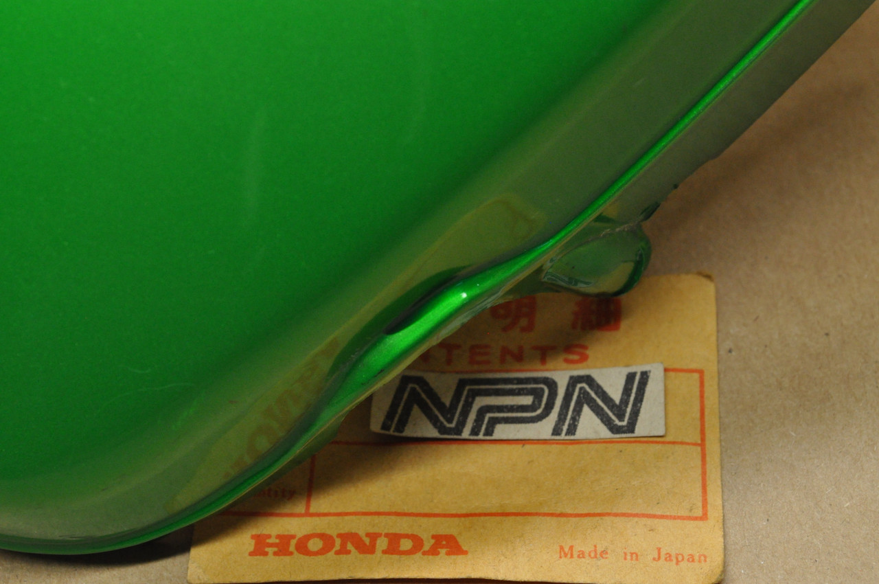 NOS Honda SL100 K0 Emerald Green Right Air Filter Side Cover 83540-110-010 DF