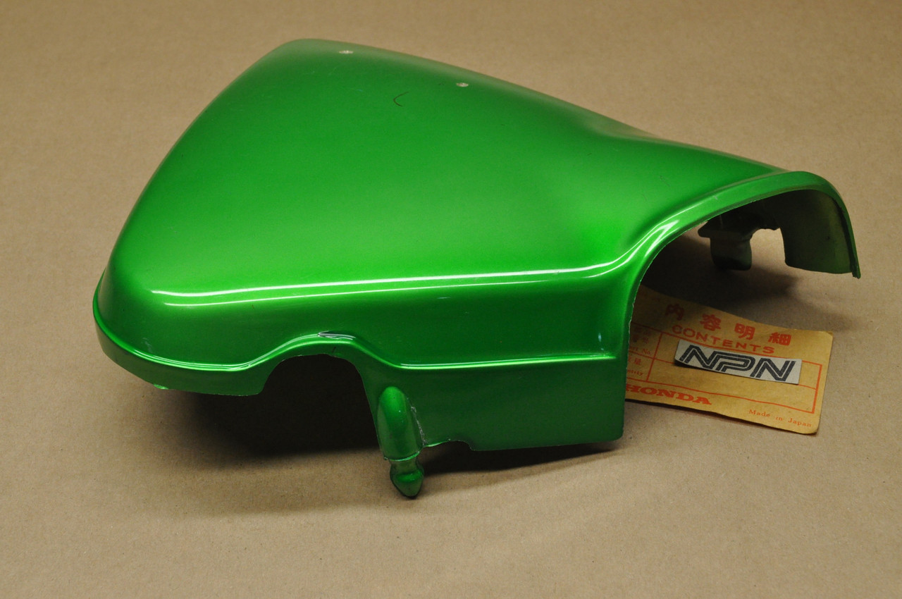 NOS Honda SL100 K0 Emerald Green Right Air Filter Side Cover 83540-110-010 DF