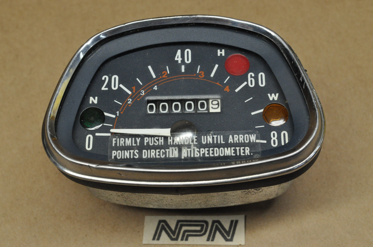 NOS Honda CT90 K2-K3 Trail 90 Speedometer MPH Gauge *AS IS* 37200-102-009