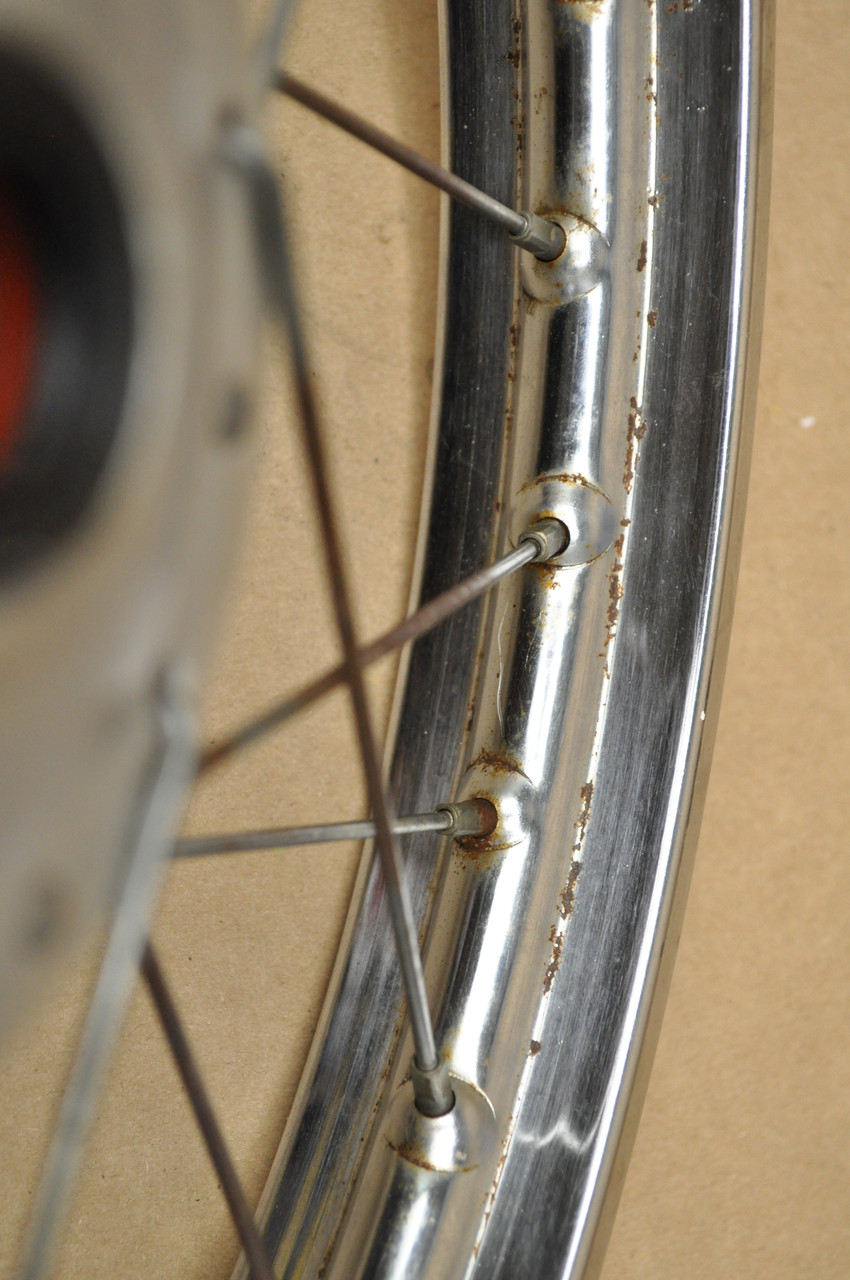 Vtg OEM Honda MR50 NA50 NC50 Front Wheel Rim & Hub 42701-147-710 , 44601-131-000