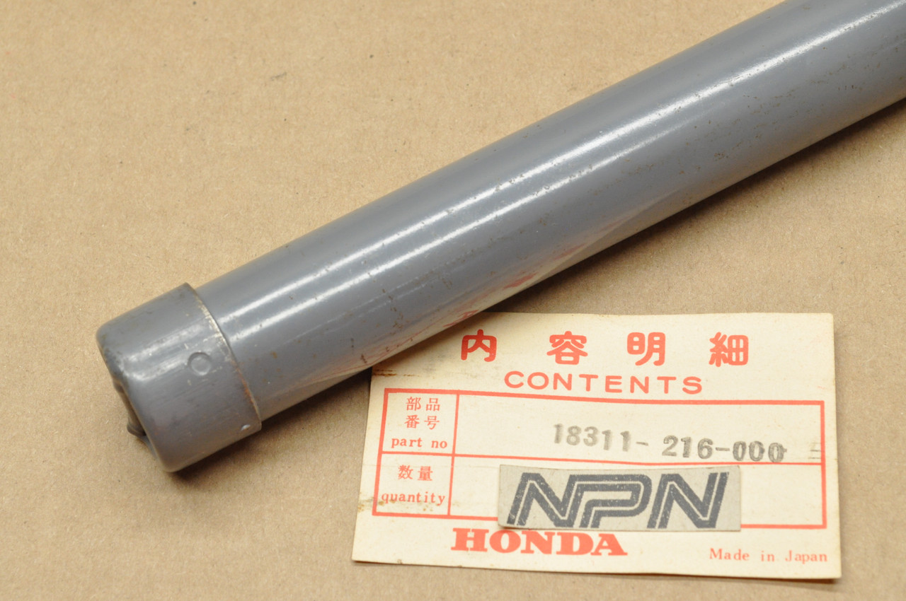 NOS Honda CB160 Muffler Exhaust Pipe Diffuser Baffle 18311-216-000