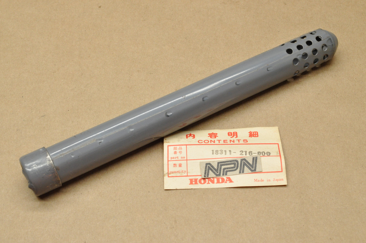 NOS Honda CB160 Muffler Exhaust Pipe Diffuser Baffle 18311-216-000