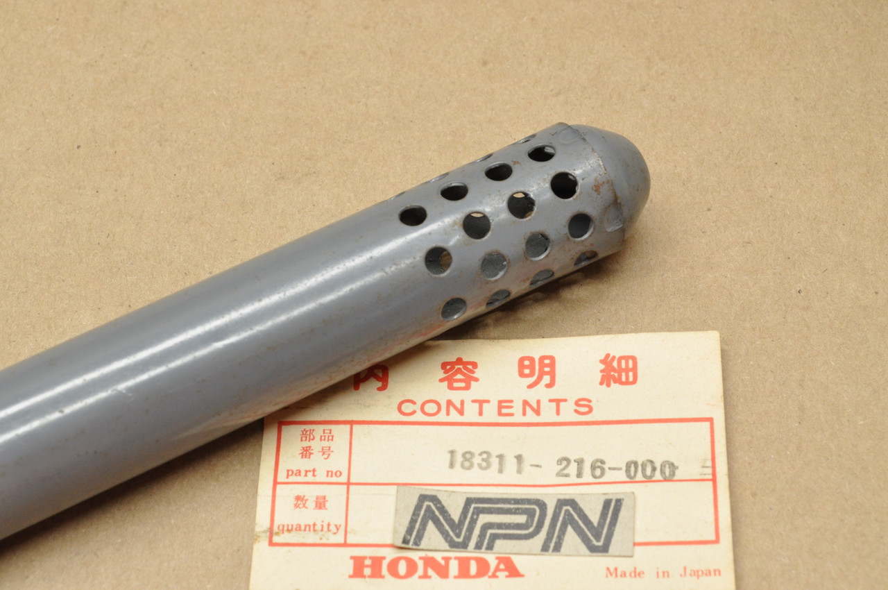 NOS Honda CB160 Muffler Exhaust Pipe Diffuser Baffle 18311-216-000