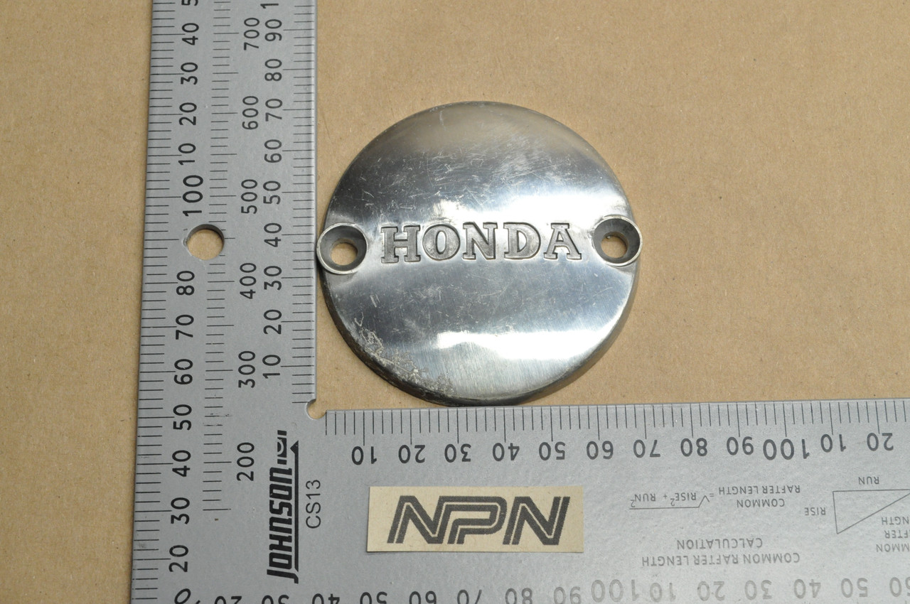 NOS Honda CA100 C100 C105 T CA105T C110 CA110 Points Cover 30371-001-010