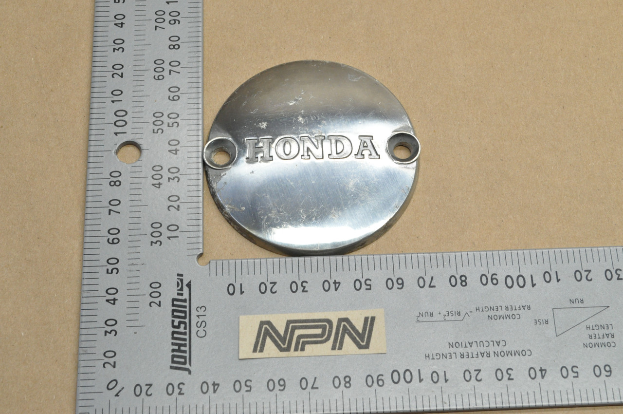 NOS Honda CA100 C100 C105 T CA105T C110 CA110 Points Cover 30371-001-010