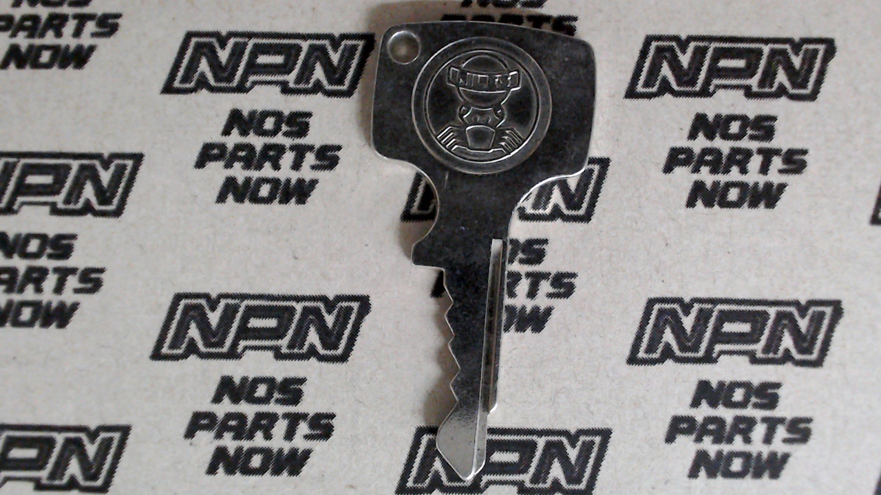 NOS Honda OEM Ignition Switch & Lock Key Ward Cut Single Groove NA8842